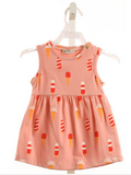 BABYFACE PINK PRINT KNIT DRESS